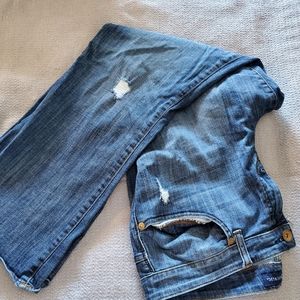 Jeans, 18W, medium wash